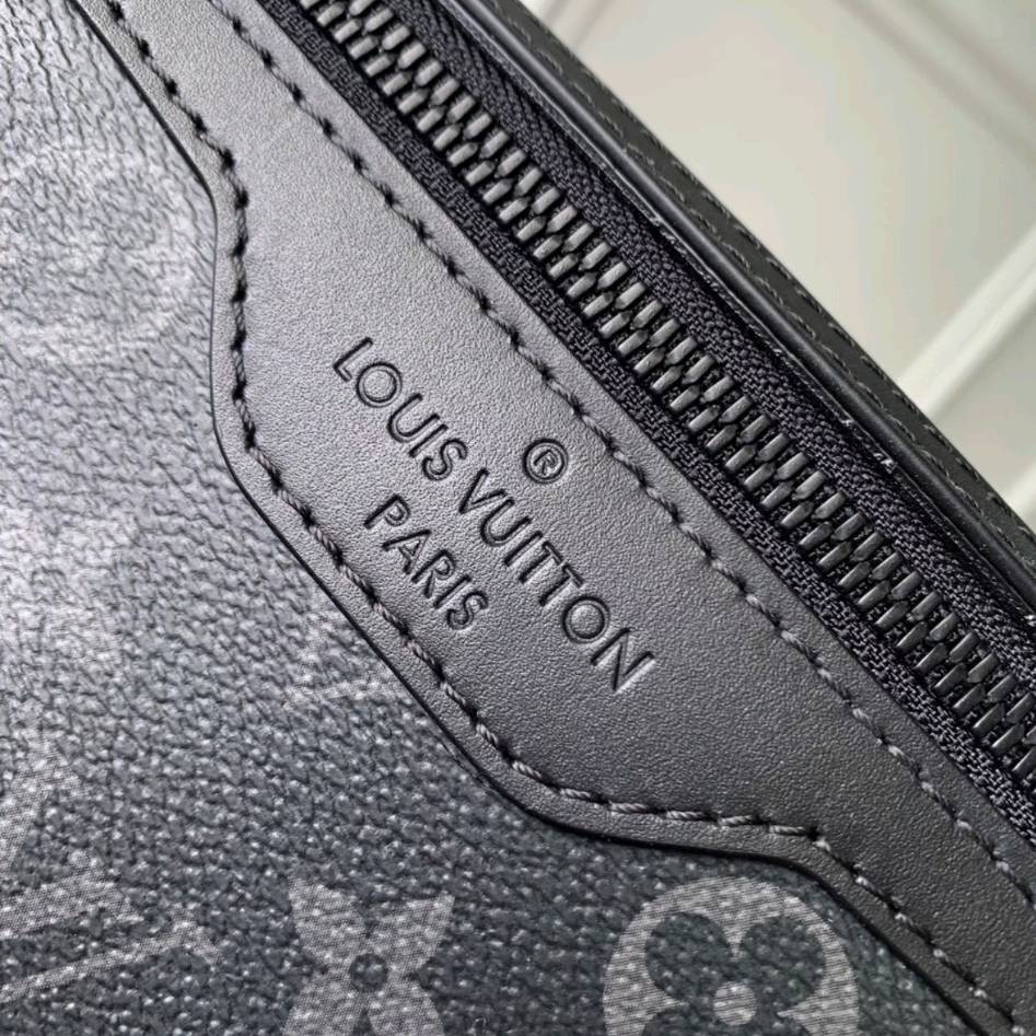 Dark Tone Luxury Leather Messenger Bag