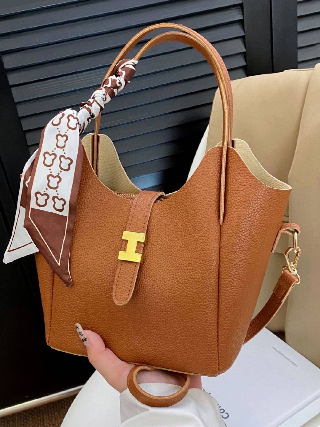 W New Drop｜Versatile Textured Handbag
