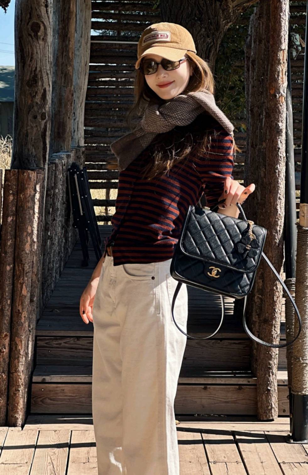 🖤 Lux Quilted Flap Handbag