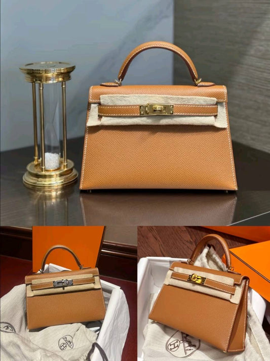 Gold Kelly II Bag
