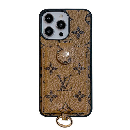 Luksa Karta Sako Klasika Kolora iPhone-Kazo