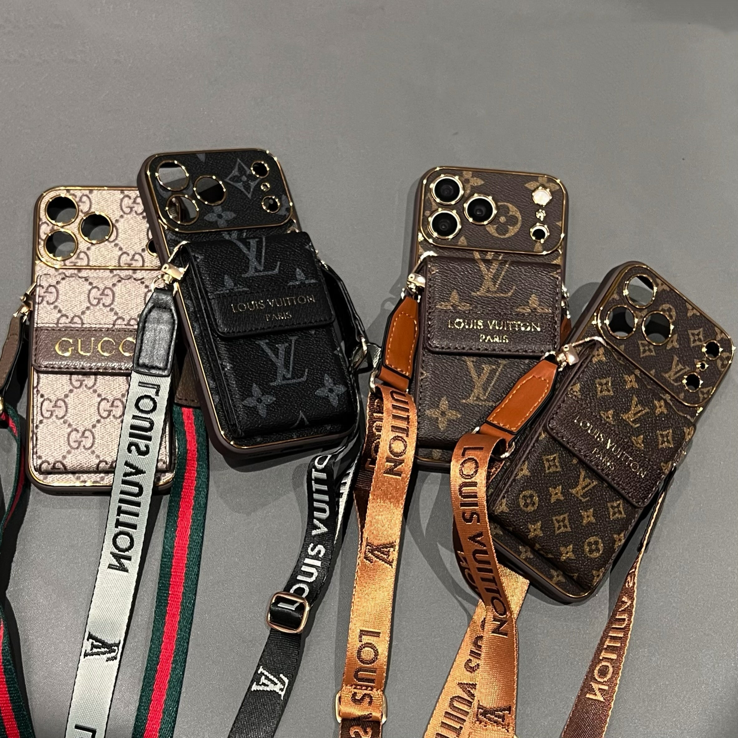 New Classic Luxury Card Holder Phone Case  09
