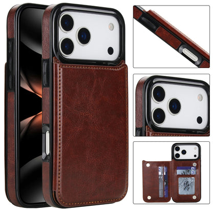 Genuine Leather Wallet Phone Case