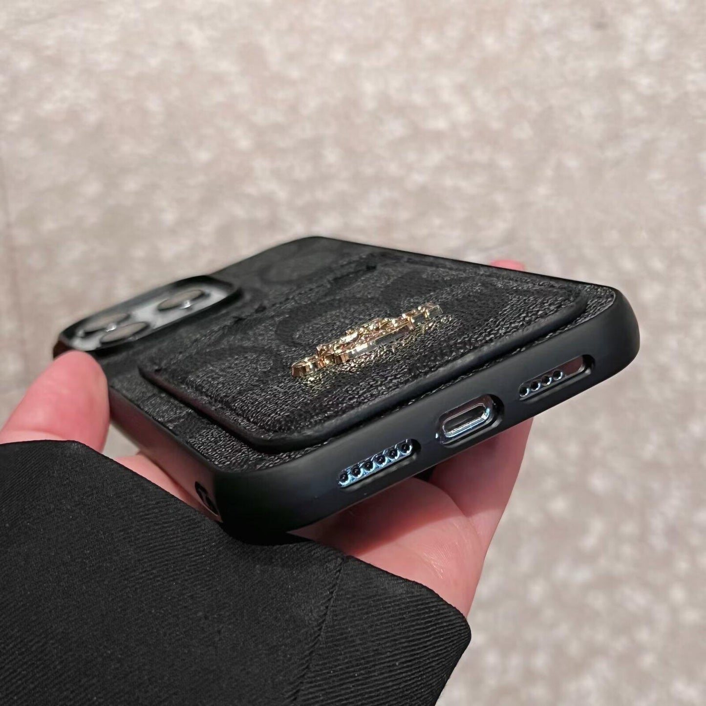 Δερμάτινη θήκη για iPhone Classic Card Bag