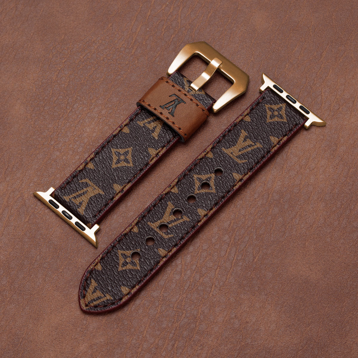 Ledaj Monogramaj Apple Watch Bandoj