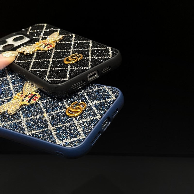 Premium Bee Diamond iPhone Case