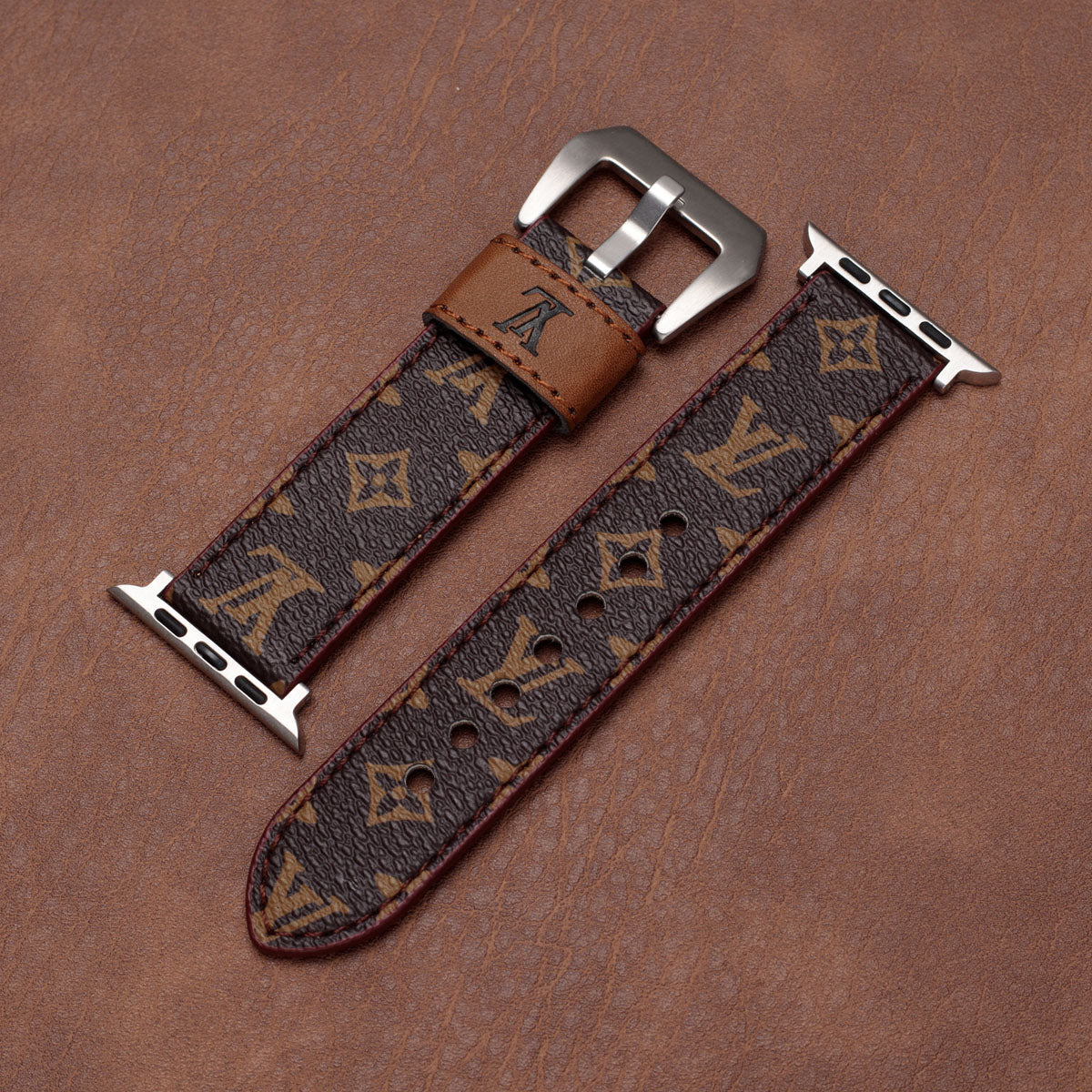 Ledaj Monogramaj Apple Watch Bandoj