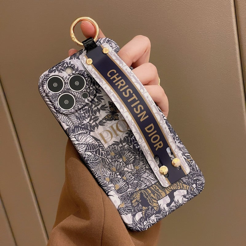Modische, klassische iPhone-Hülle mit Armband