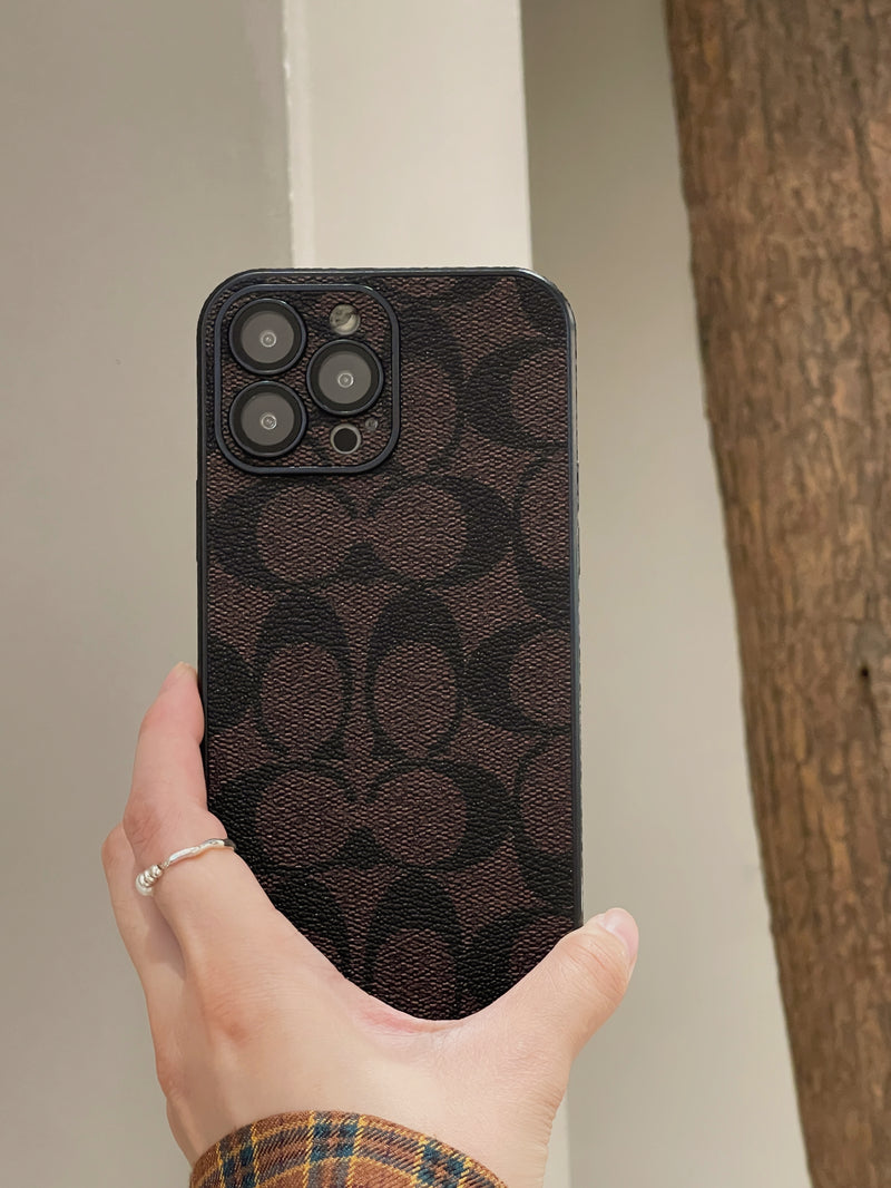 Klassisk iPhone-etui Brun -QB240402