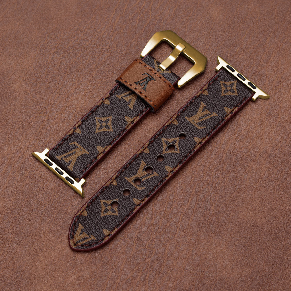 Ledaj Monogramaj Apple Watch Bandoj