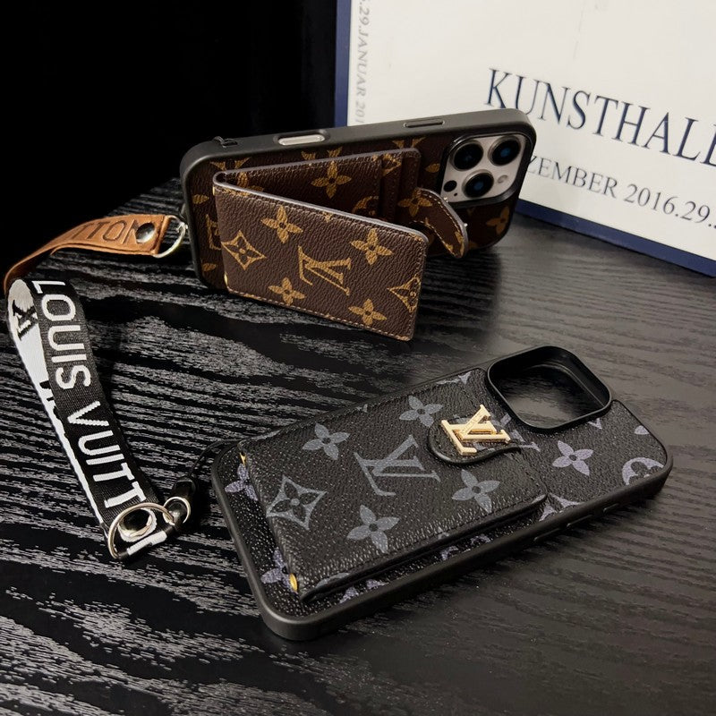 Luxury Classic Color Crossbody iPhone Case