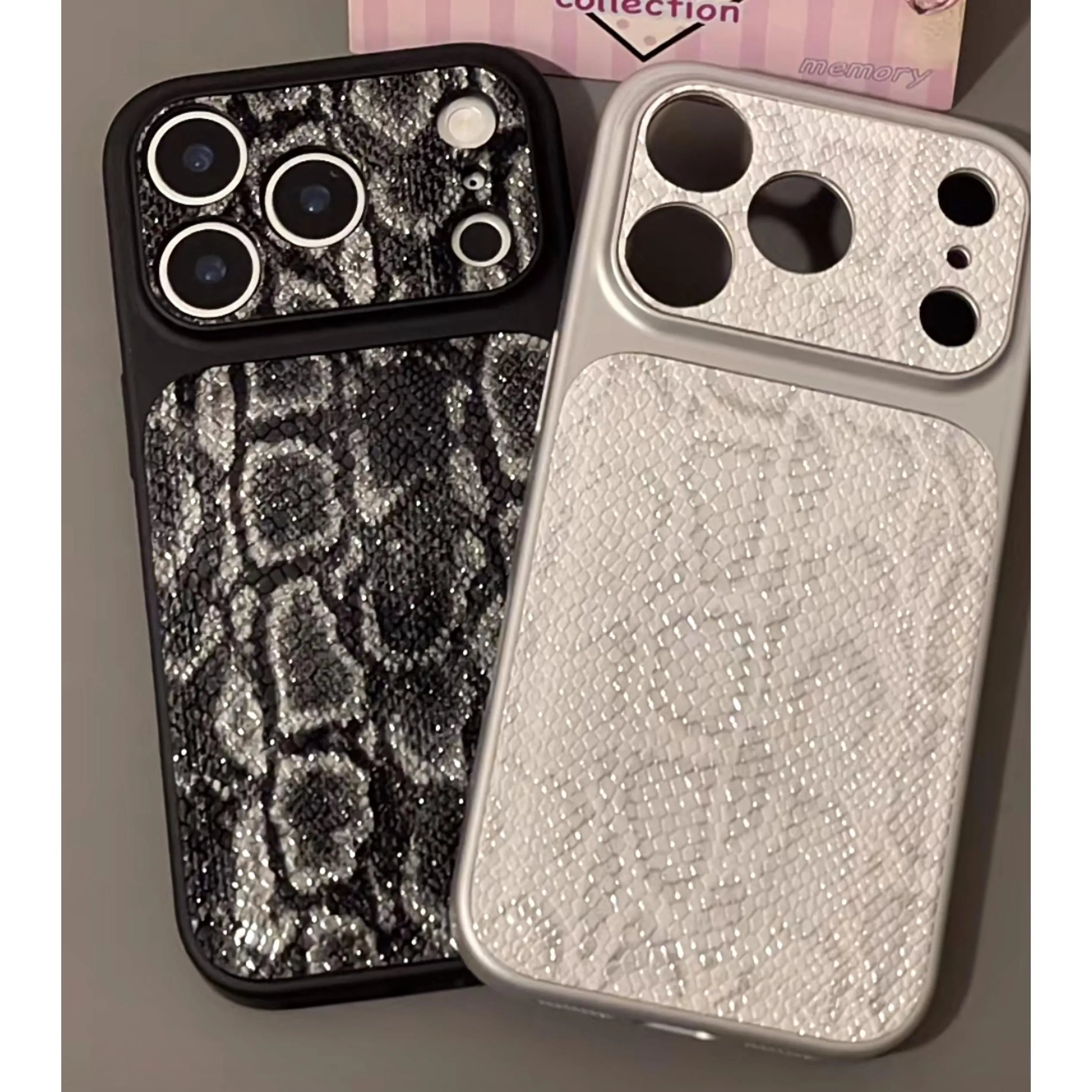 Luxury Snake Skin Texture iPhone Case