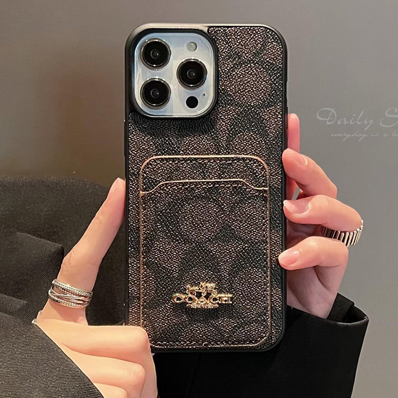 Δερμάτινη θήκη για iPhone Classic Card Bag