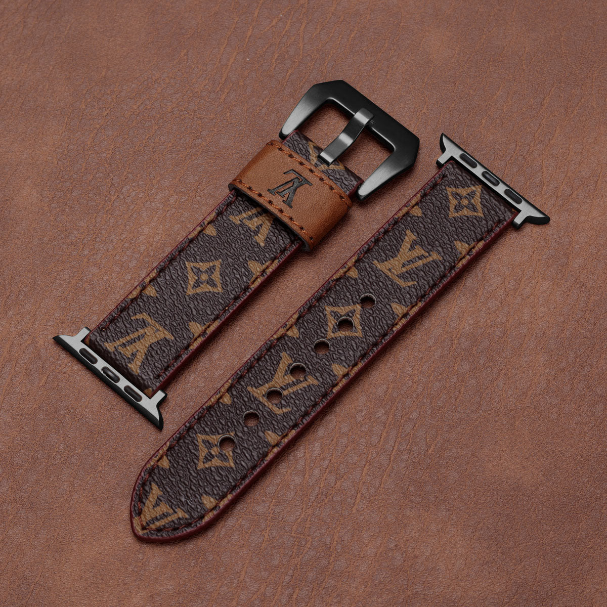 Ledaj Monogramaj Apple Watch Bandoj