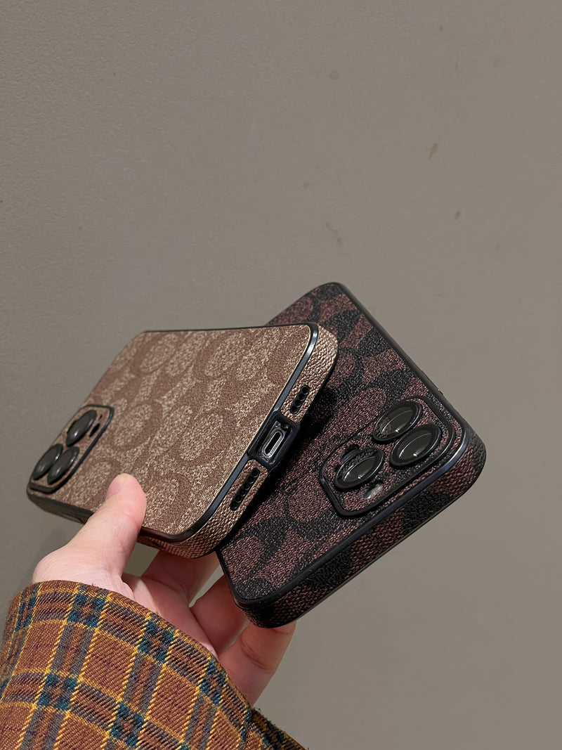Klassisk iPhone etui Kaffe -QB240402