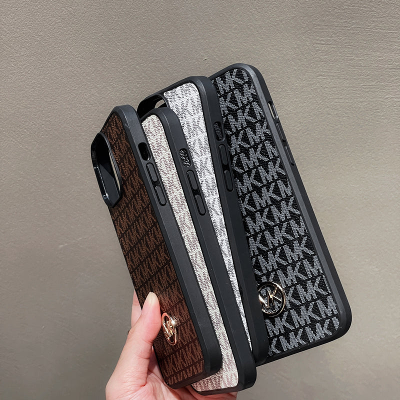 Luxury iPhone Case Brown-MKK240603