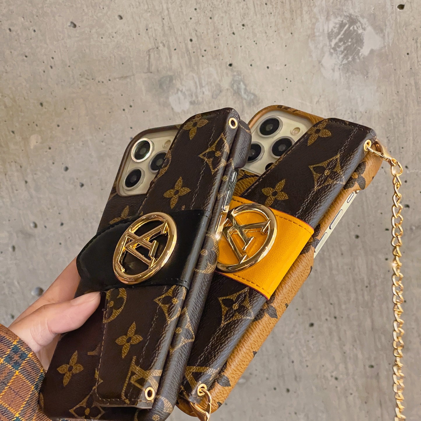 Lukso CrossBody Kartposedanto iPhone-Kazo