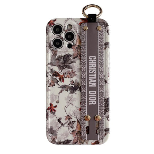 Fashion Maple Leaf Wristband iPhone-etui