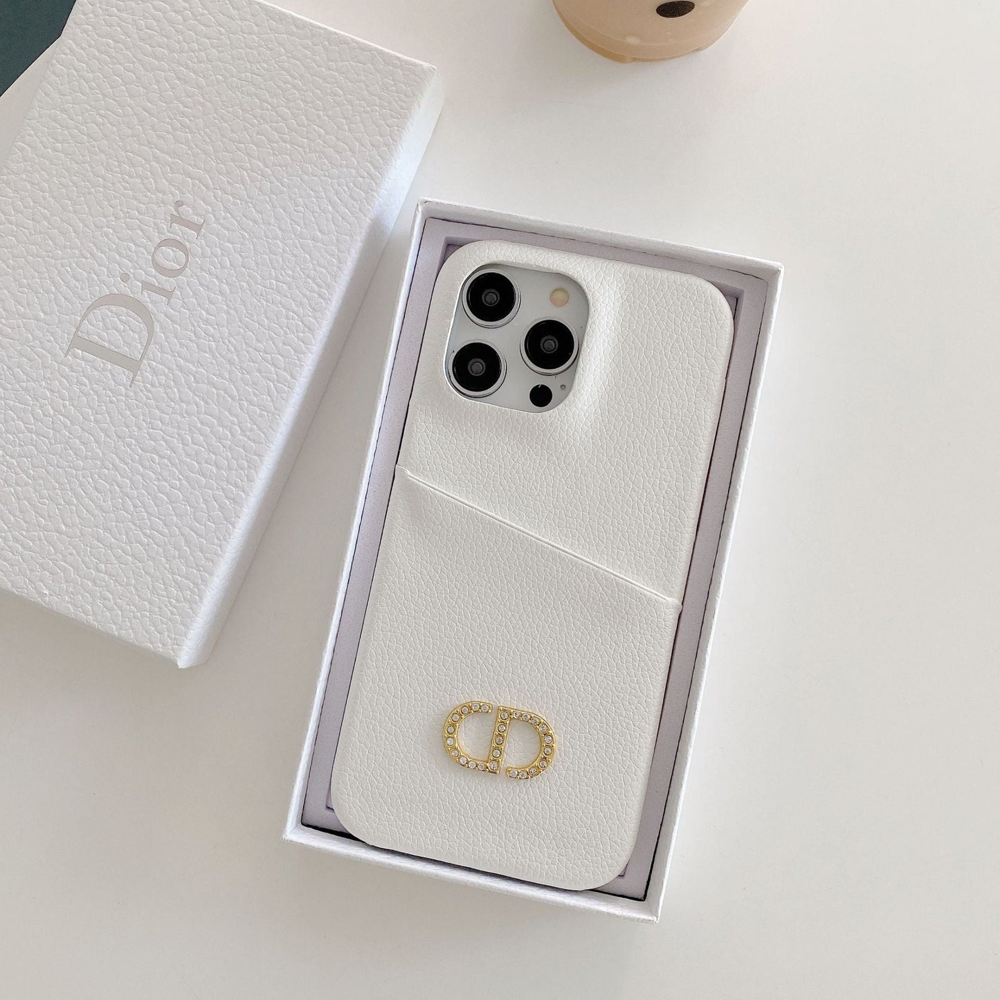 Modische iPhone-Hülle aus Leder
