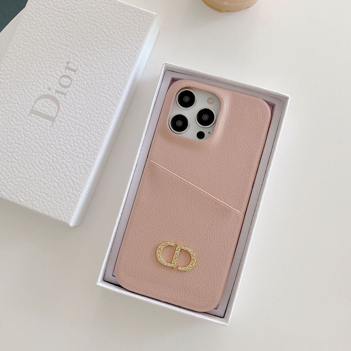 Modische iPhone-Hülle aus Leder