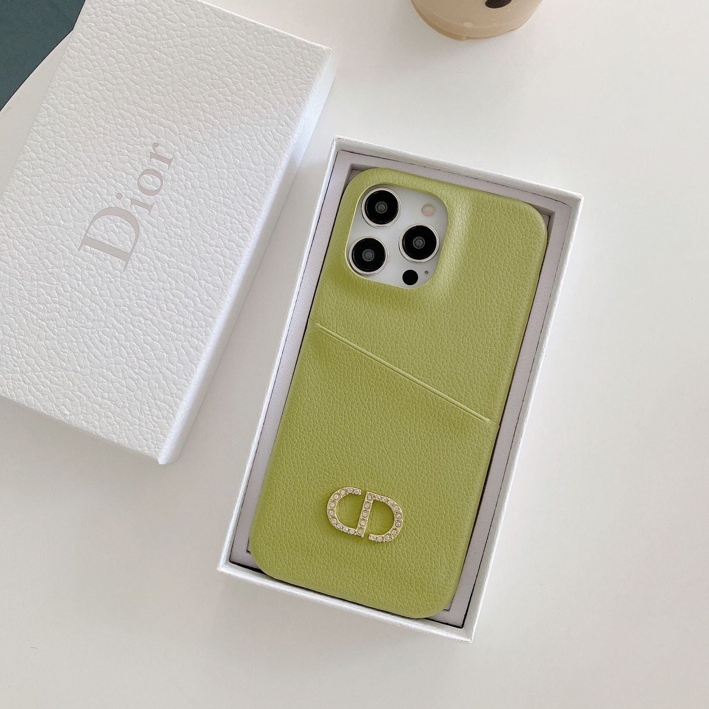 Modische iPhone-Hülle aus Leder