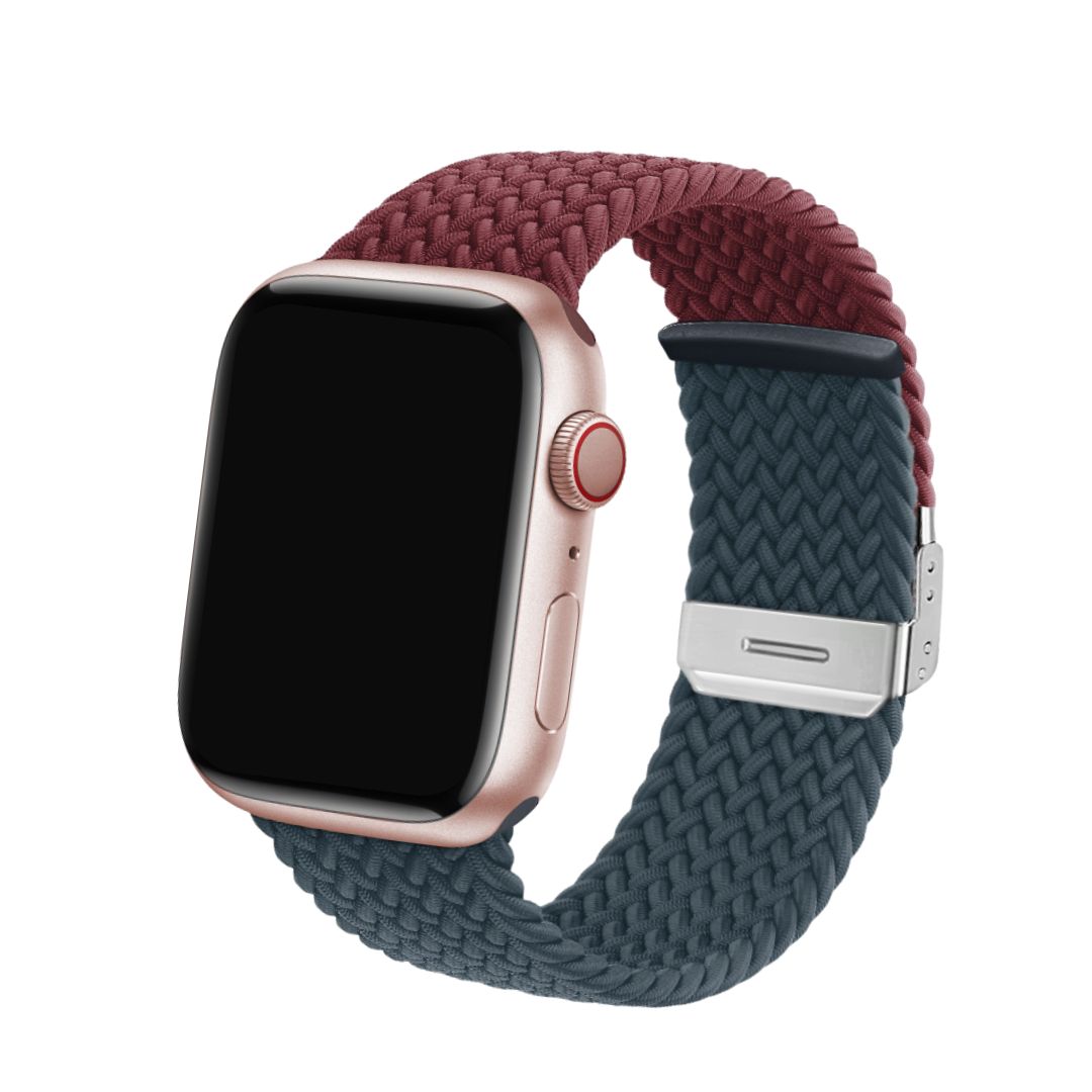 Chevron-Nylonarmband