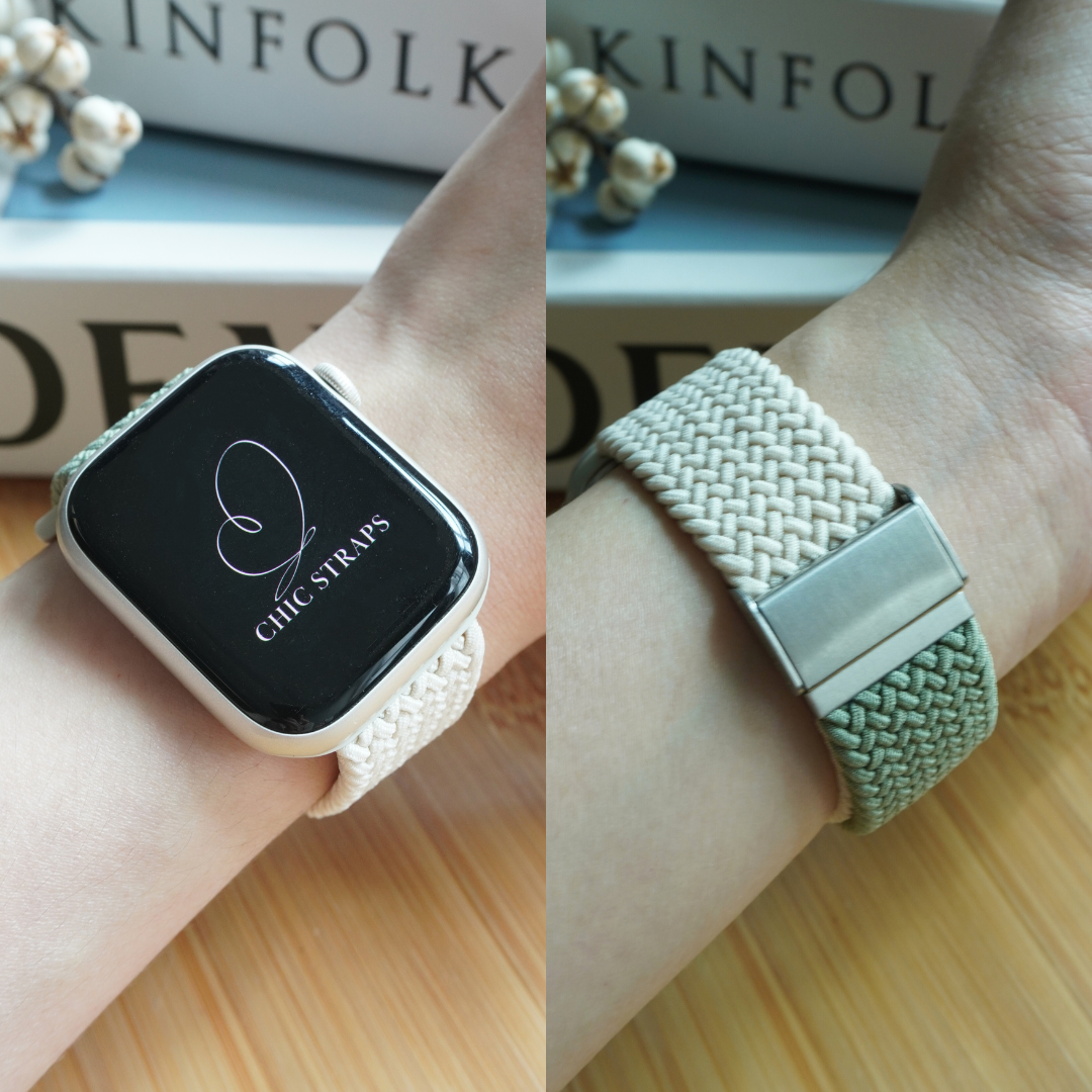 Chevron-Nylonarmband