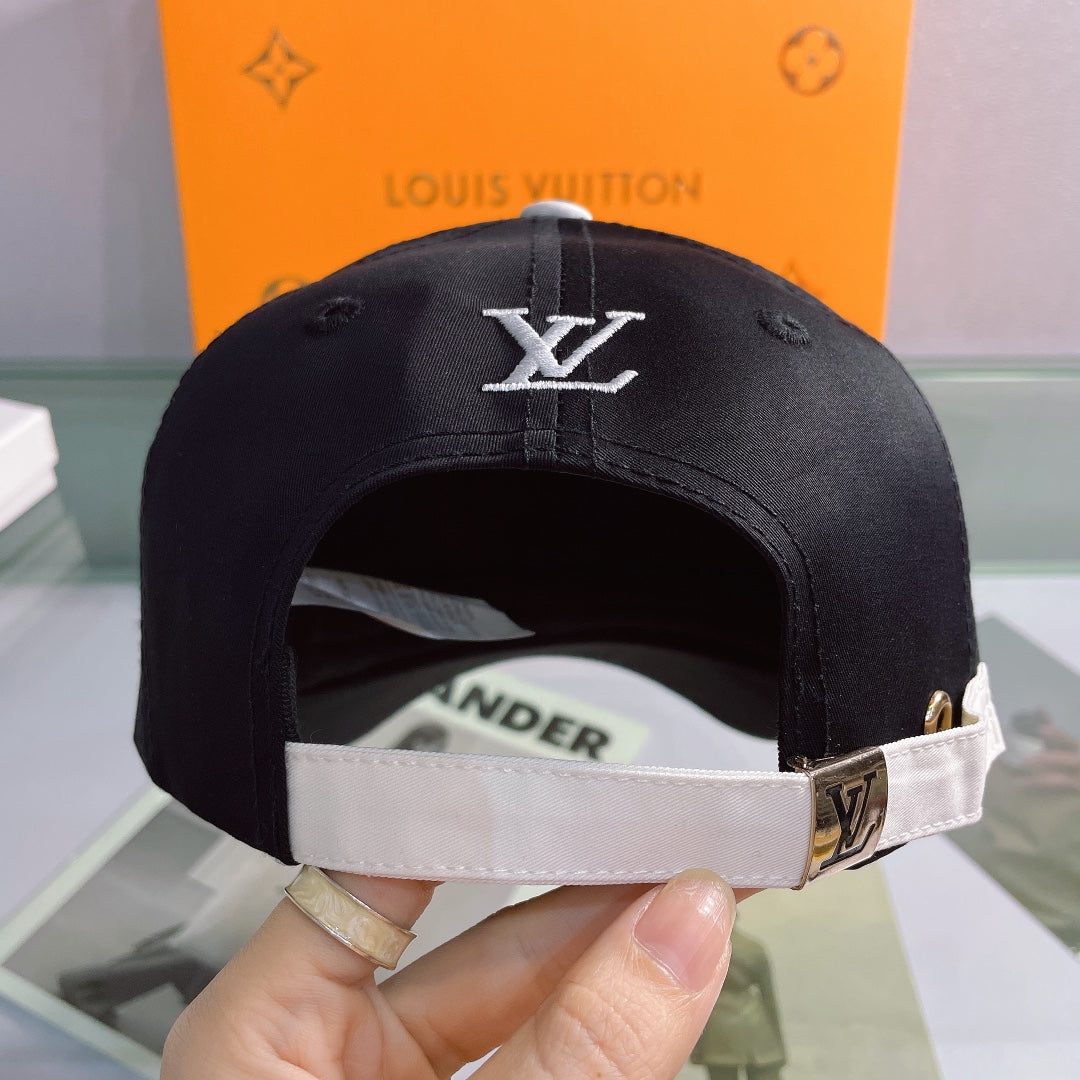 Luxuriöse Baseballkappe mit besticktem Monogramm | Luxuriöser Designerhut