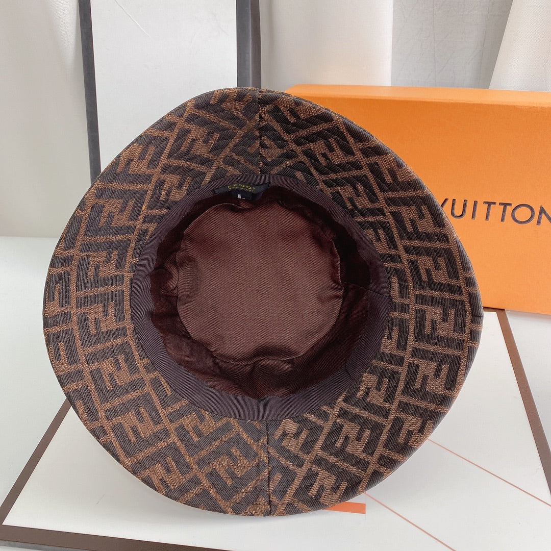 Luxury FF Monogram Bucket Hat | Luxury Designer Zucca Hat