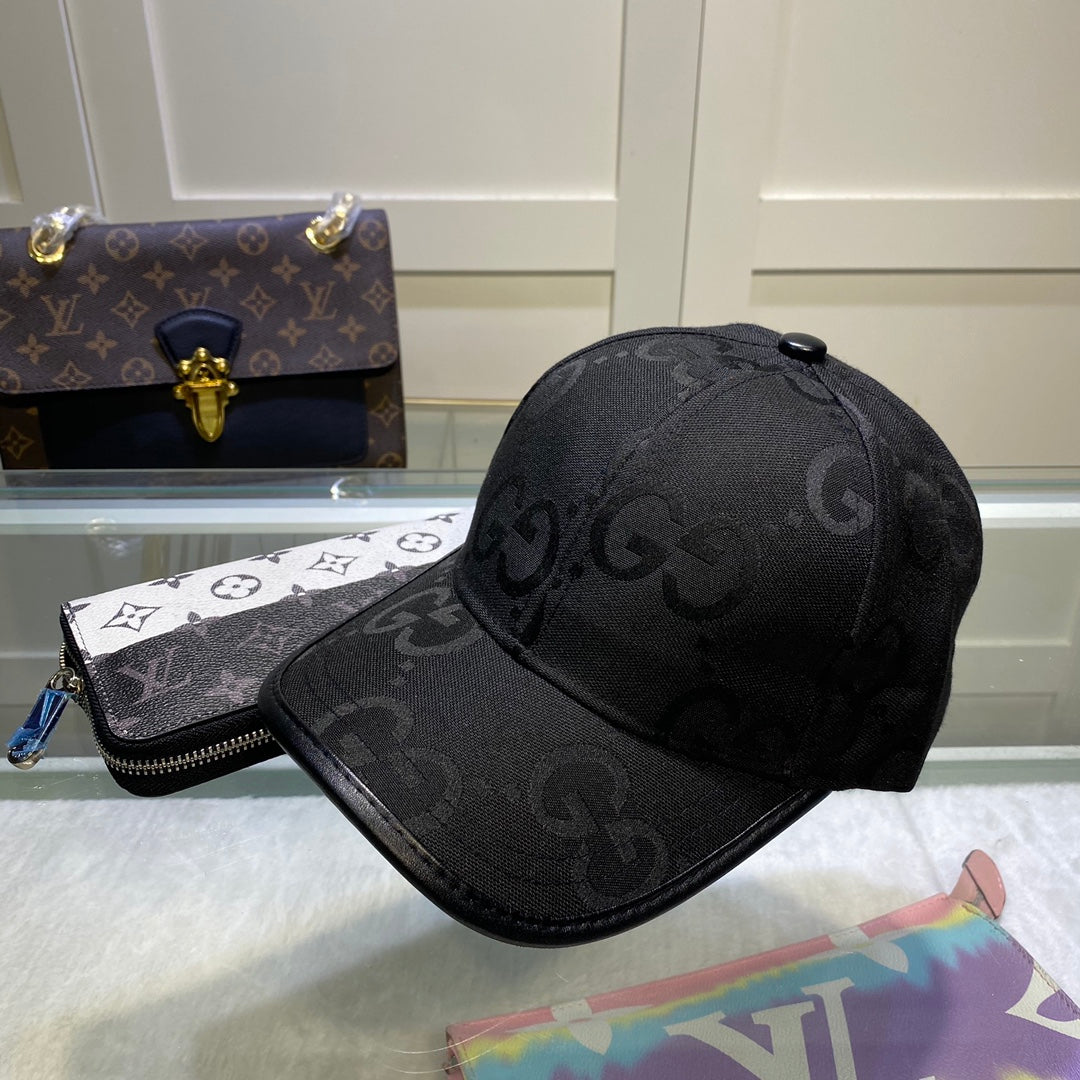 Klassisk Jumbo GG Canvas baseballhat