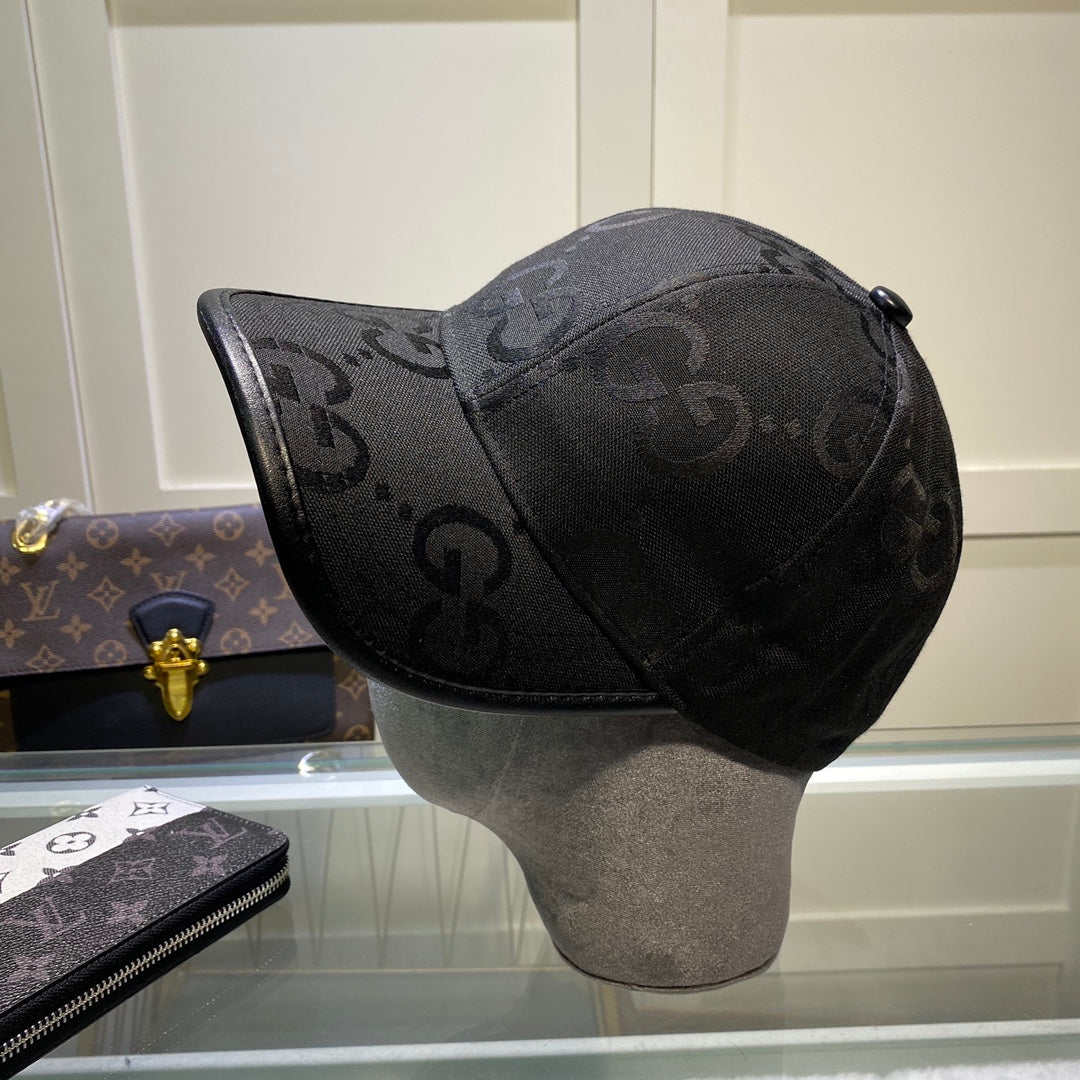 Klassisk Jumbo GG Canvas baseballhat