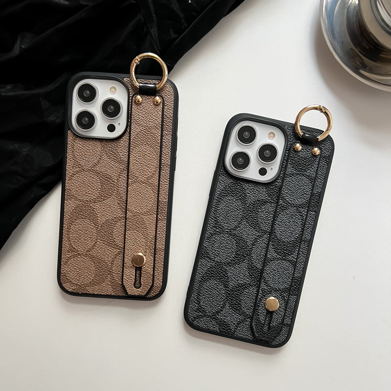 Classic iPhone Case With Holder Black-SW240330