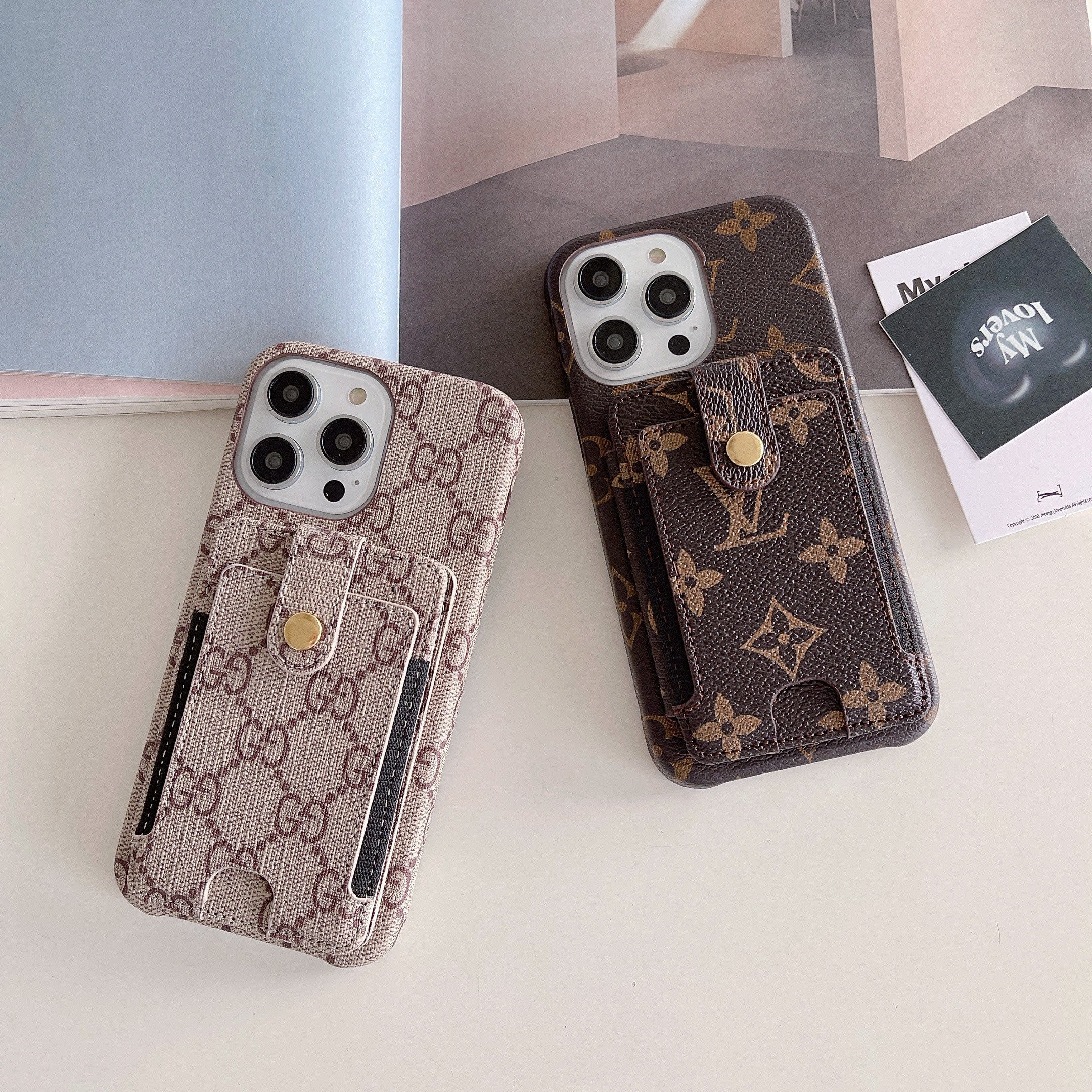 Premium Card Holder iPhone Case