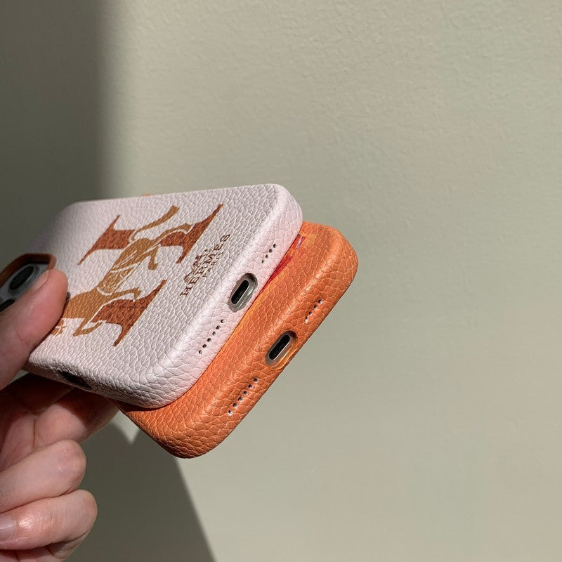 Classic Leather iPhone Case