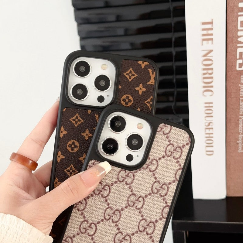 Luxury Black & White Hand Chain iPhone Case