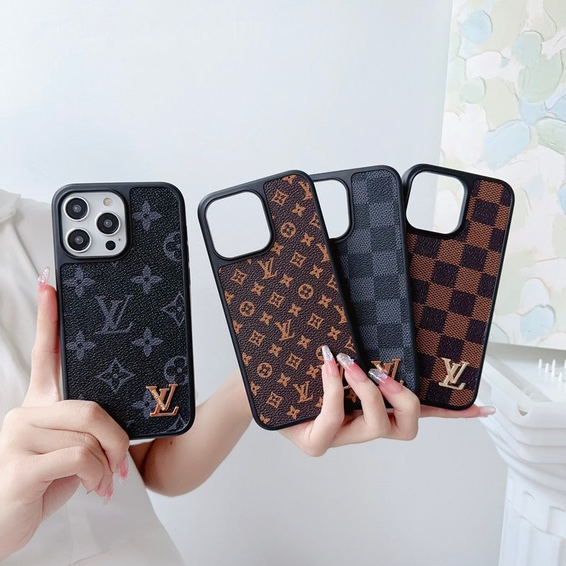 Luxury Black & White iPhone Case