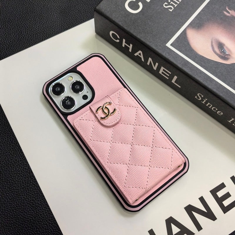 Elegante iPhone-Hülle aus Leder zum Umhängen