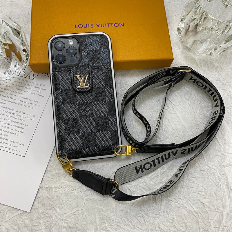 Chaîne de sac de carte de luxe Coque et skin iPhone