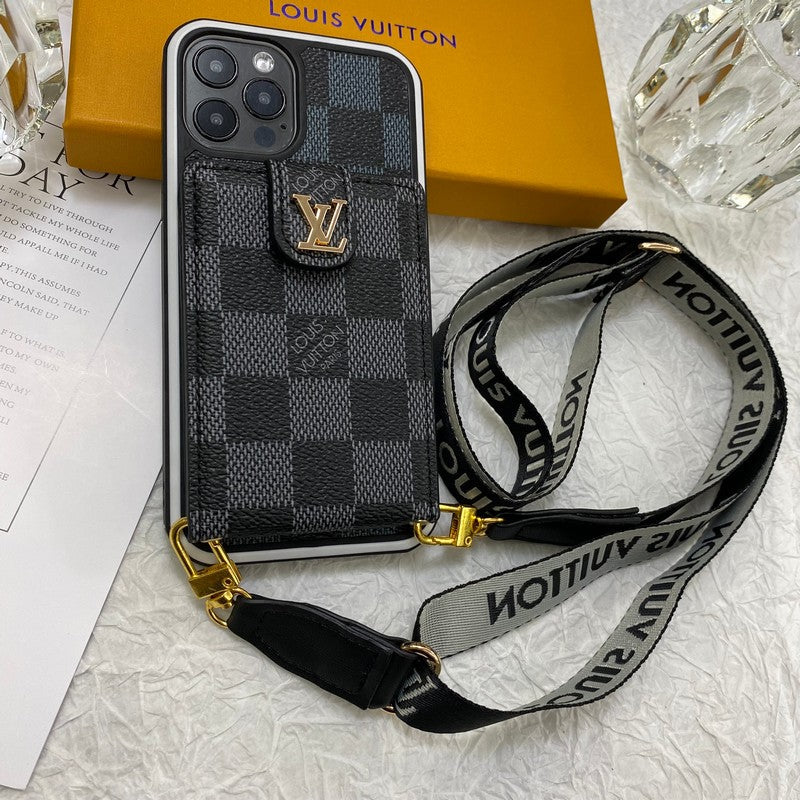 Chaîne de sac de carte de luxe Coque et skin iPhone