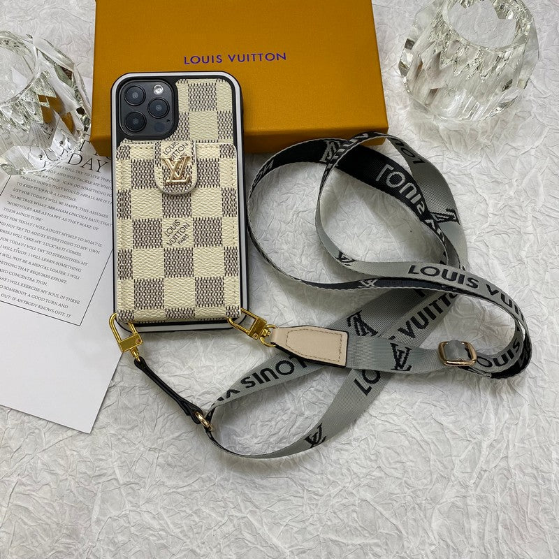 Chaîne de sac de carte de luxe Coque et skin iPhone