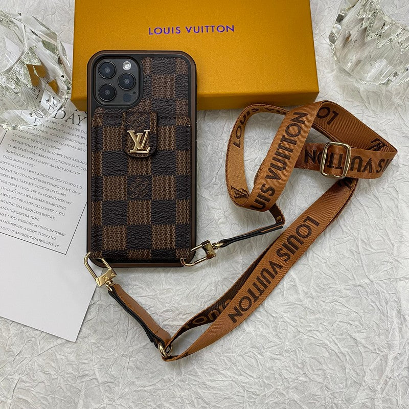 Chaîne de sac de carte de luxe Coque et skin iPhone