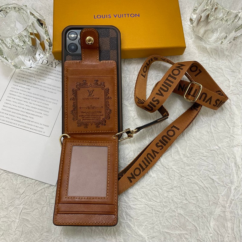 Chaîne de sac de carte de luxe Coque et skin iPhone