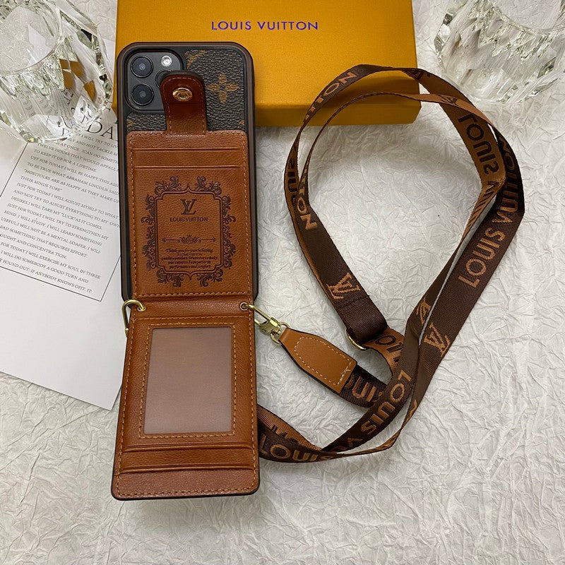 Chaîne de sac de carte de luxe Coque et skin iPhone