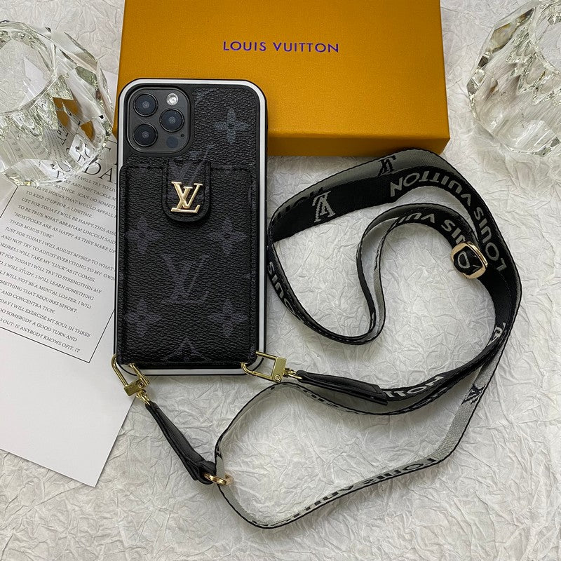 Chaîne de sac de carte de luxe Coque et skin iPhone