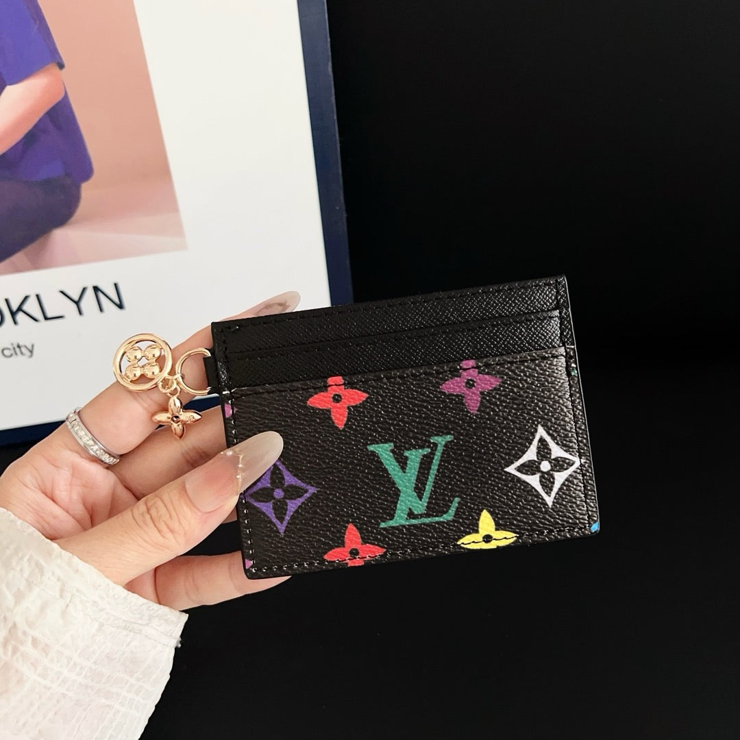 Slim & portable card holder with multiple slots