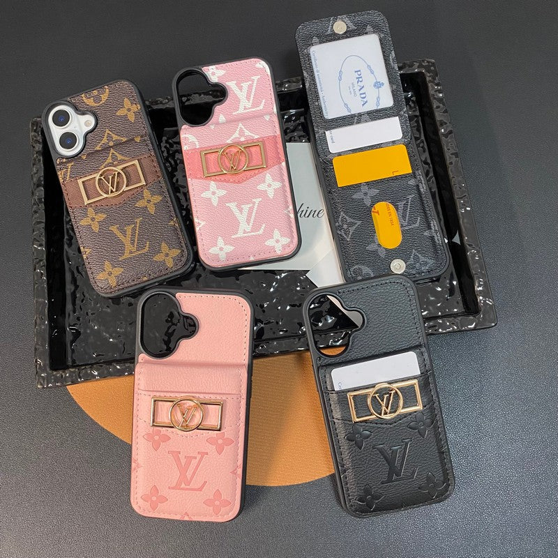 Θήκη για iPhone με χρυσό λογότυπο τσάντας πολυτελείας