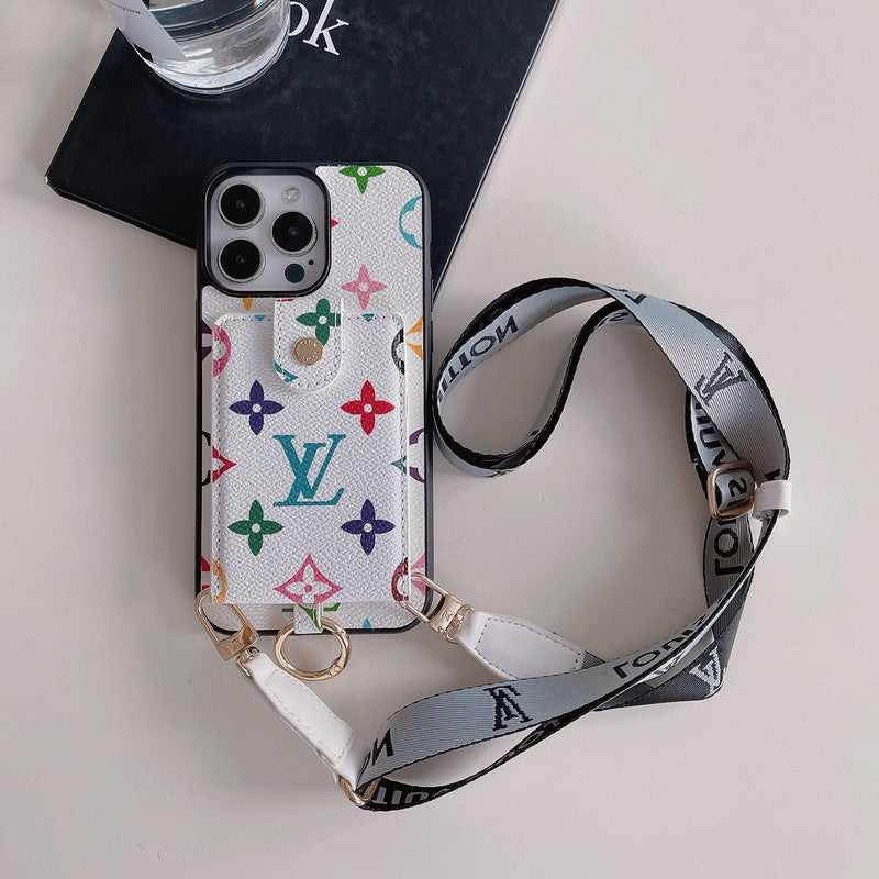 Luxury Card Bag Classic Chain iPhone Case