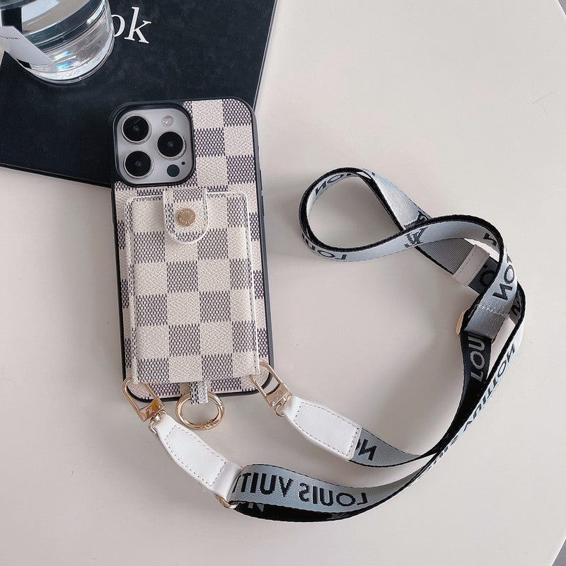 Luxury Card Bag Classic Chain iPhone Case