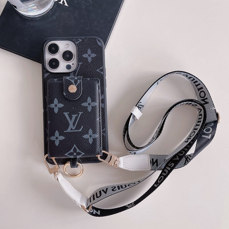 Luxury Card Bag Classic Chain iPhone Case