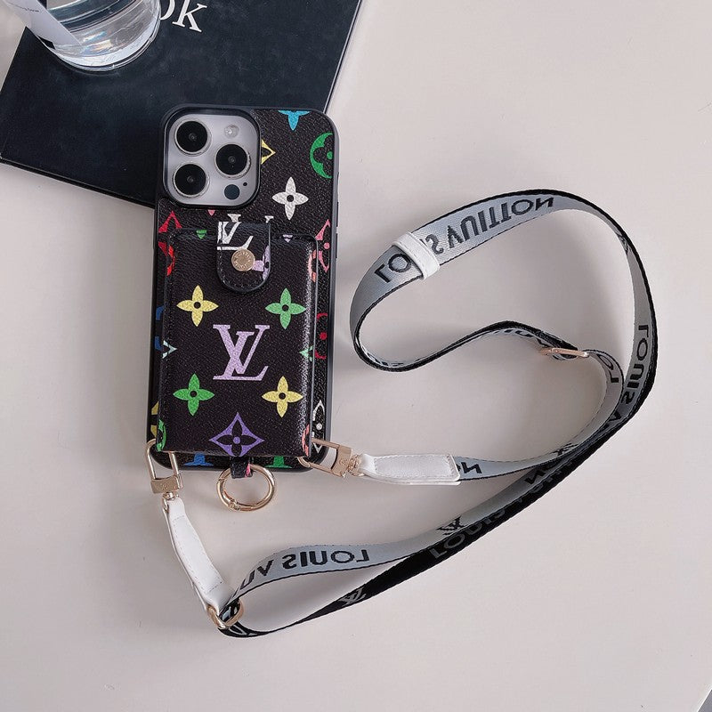 Luxury Card Bag Classic Chain iPhone Case